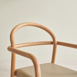 본톤 애쉬 원목 의자 CA-071N - 아이보리