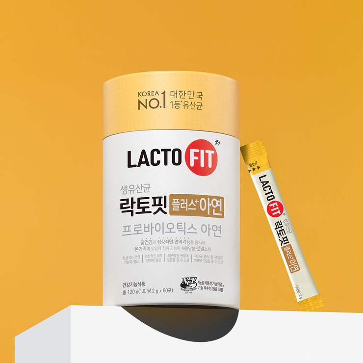 종근당건강 락토핏플러스 아연 2,000mg x 60포x 2개