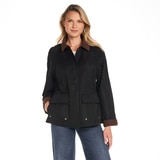 웨더프루프 여성 코듀로이 카라 재킷