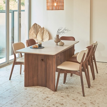 한국갤러리 메싸 세라믹 식탁 세트 - 6인