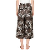 트라이엄프 여성 저지 라운지 바지 2PK - 블랙 (야자수&에스닉), S