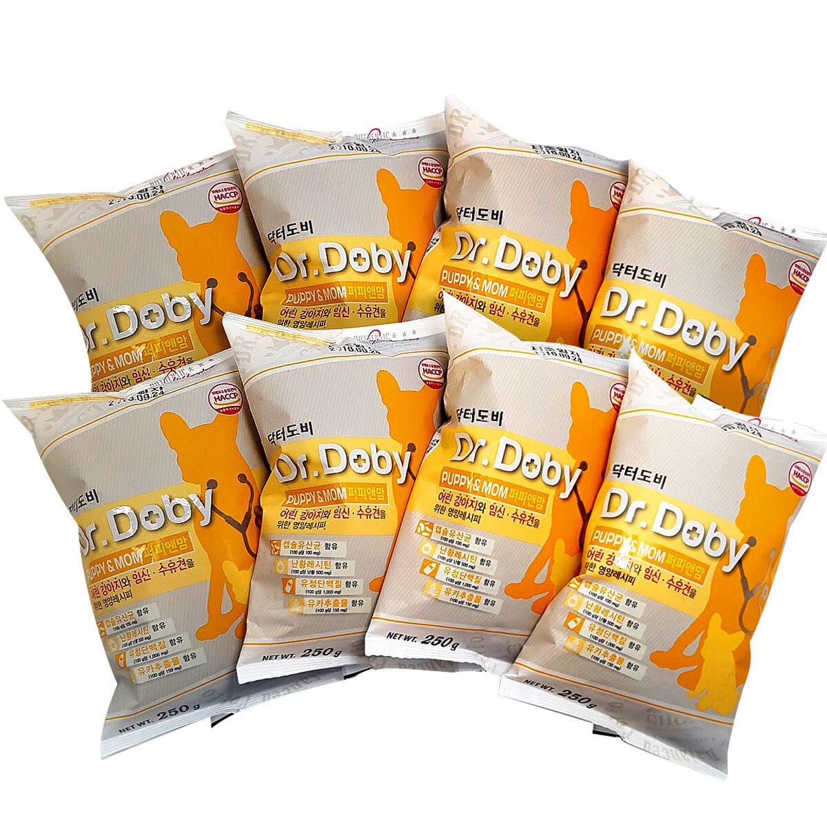 닥터도비 퍼피앤맘 애견사료2kg x 2