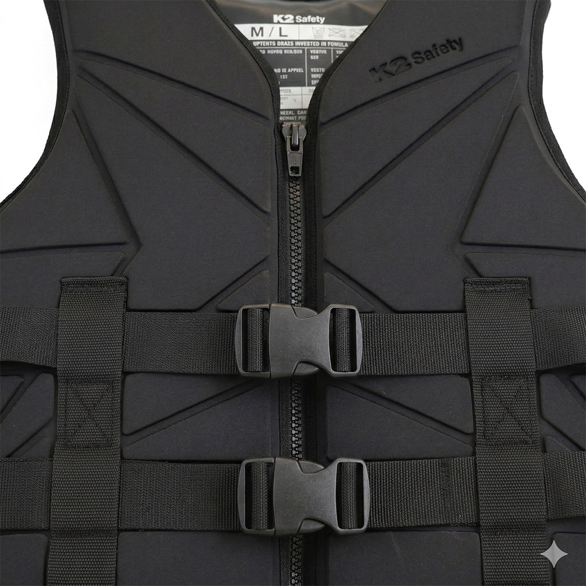 K2 세이프티 성인용 구명조끼 - 블랙