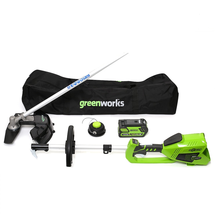 그린웍스 충전식 예초기，배터리＋충전기 포함