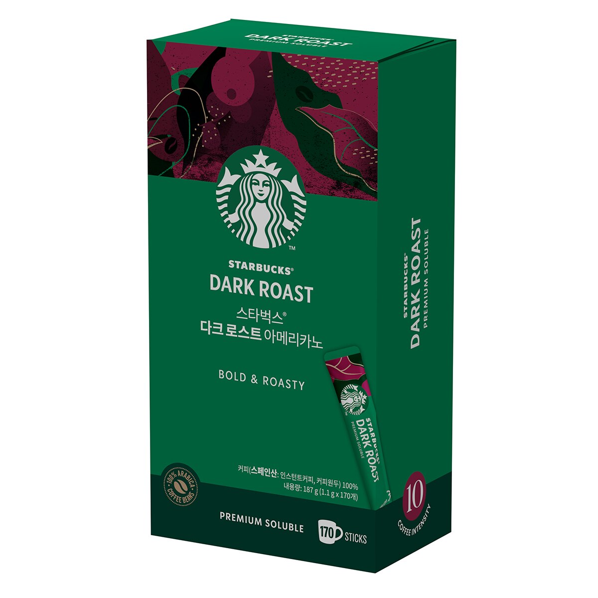 스타벅스 다크 로스트 아메리카노1.1g x 170ct