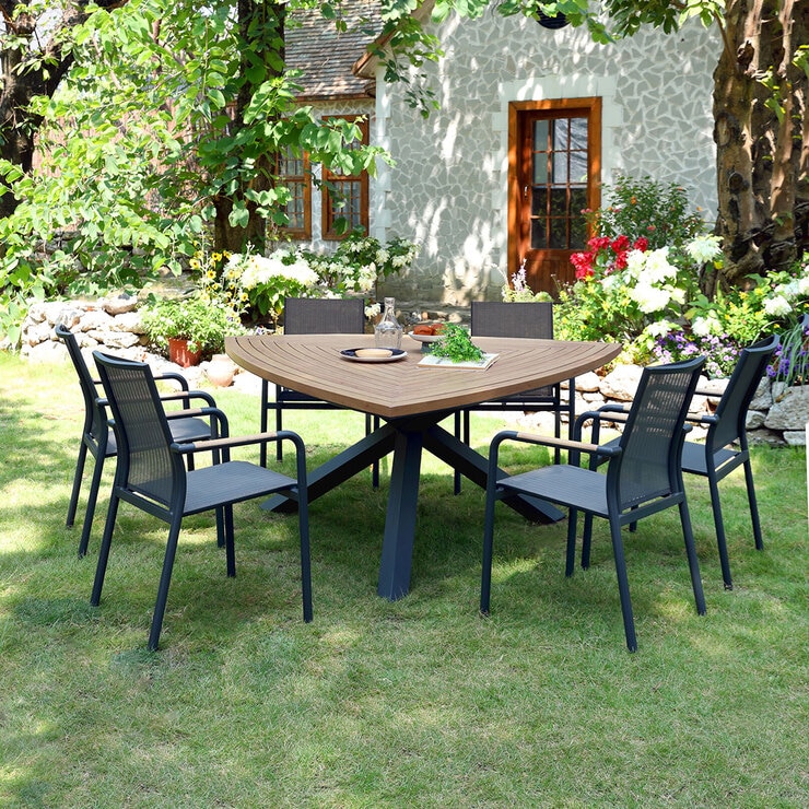 Proloisirs Ferrone Dining Set 7-piece 1807357