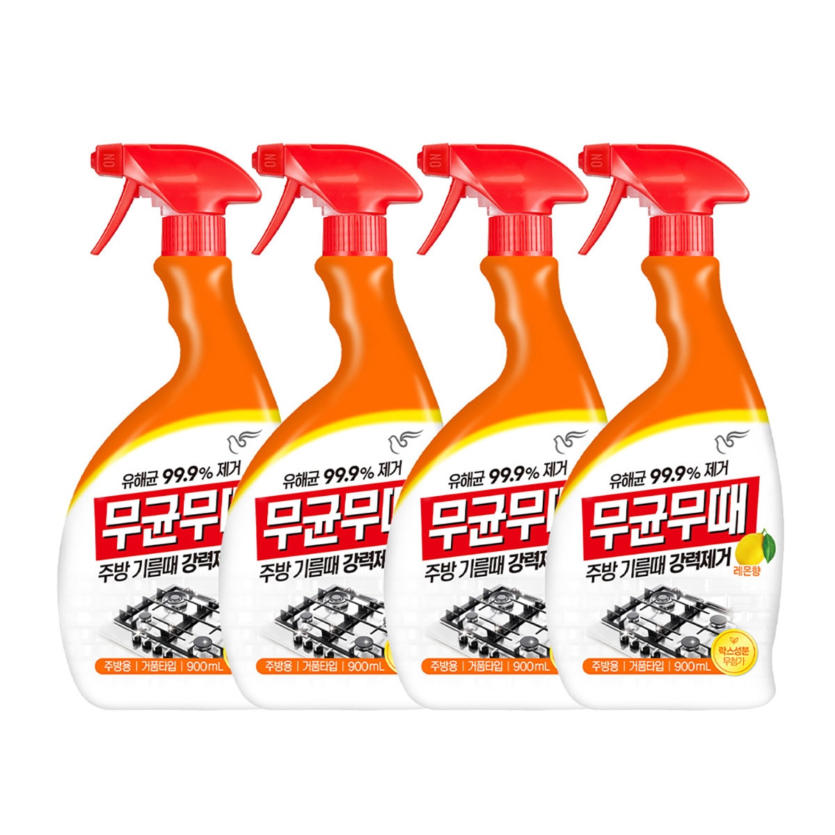 피죤무균무때세정제900ml x 4pk