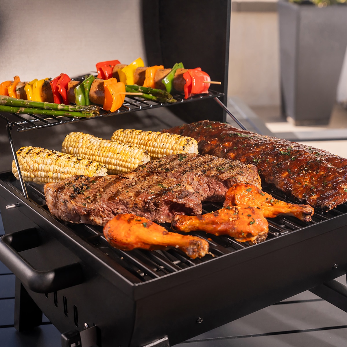 넥스그릴 테이블탑 44 차콜 그릴