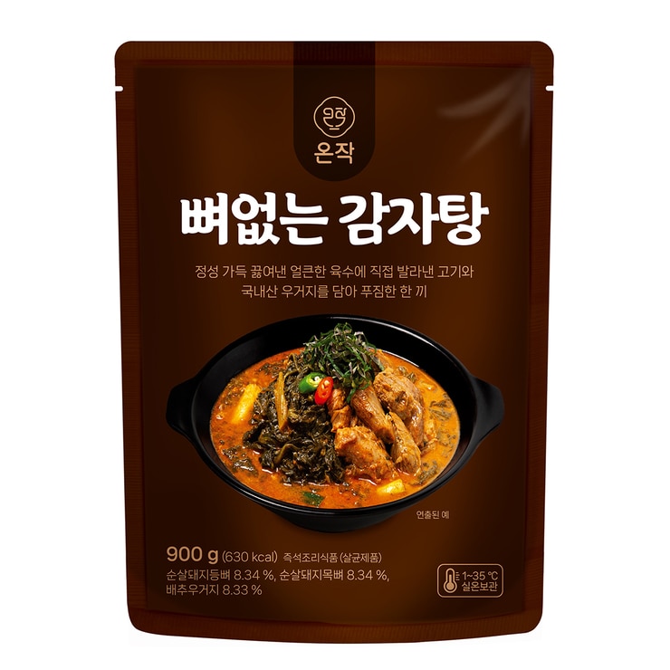 온작 뼈없는 감자탕 900g x 4