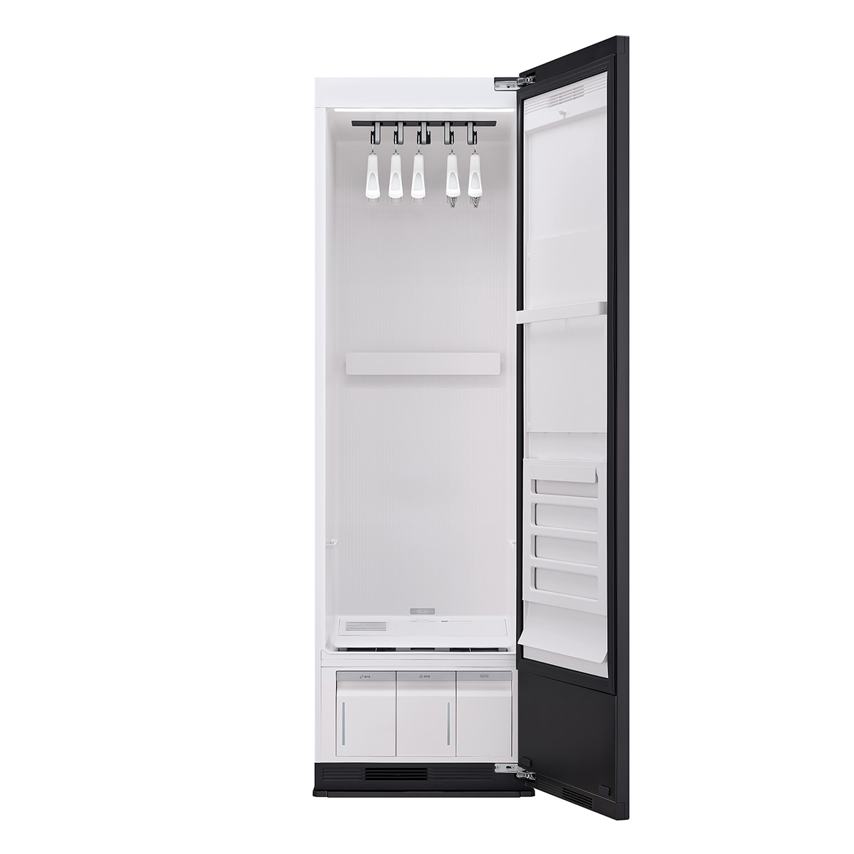 엘지 오브제 스타일러 5벌 - 블랙 틴트