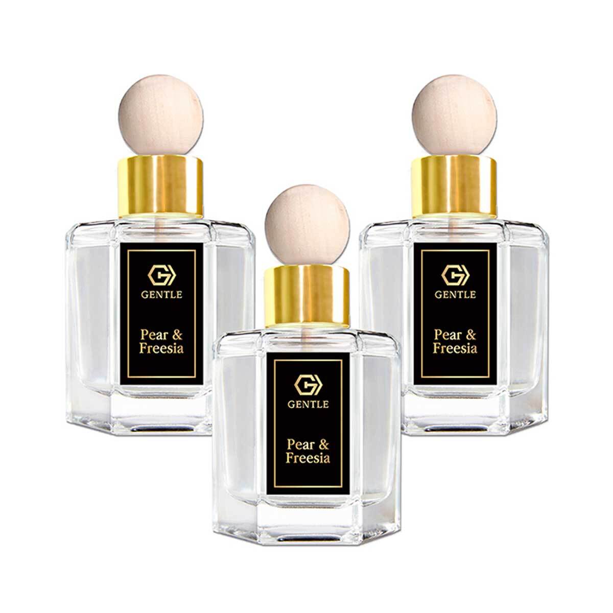 젠틀 차량용 디퓨저 120ml 3개 - 페어 앤 프리지아