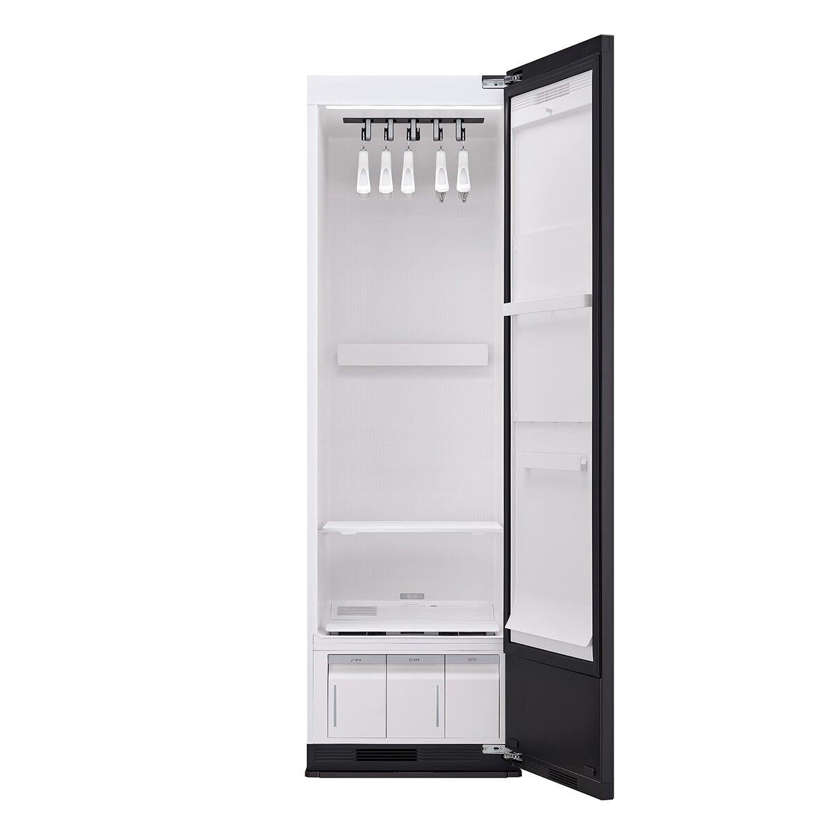 엘지 오브제 스타일러 5벌 - 블랙 틴트