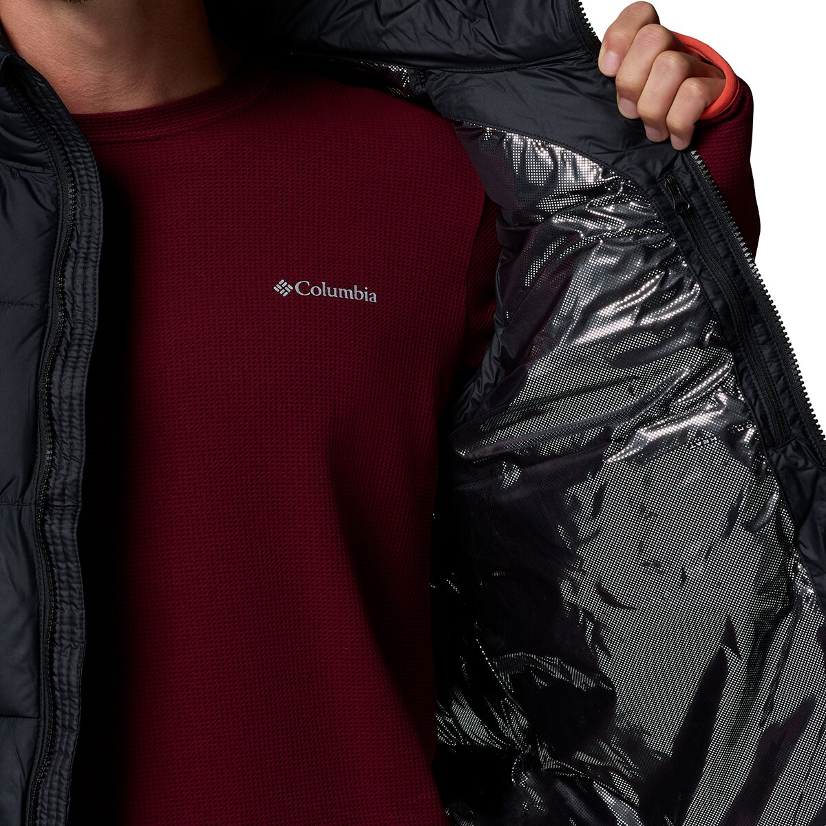 컬럼비아 남성 파이크 래이크II 패딩 베스트 - 블랙(단색), XL