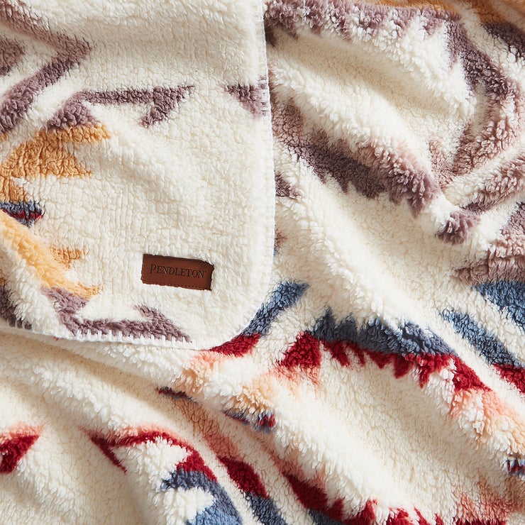 Pendleton 셔파 담요 127x177cm - 화이트쇼어(앤틱화이트) Pendleton 셔파 담요 127x177cm - 화이트쇼어(앤틱화이트)