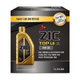 SK 지크 TOP 합성 엔진오일 5W-30 1L 4개