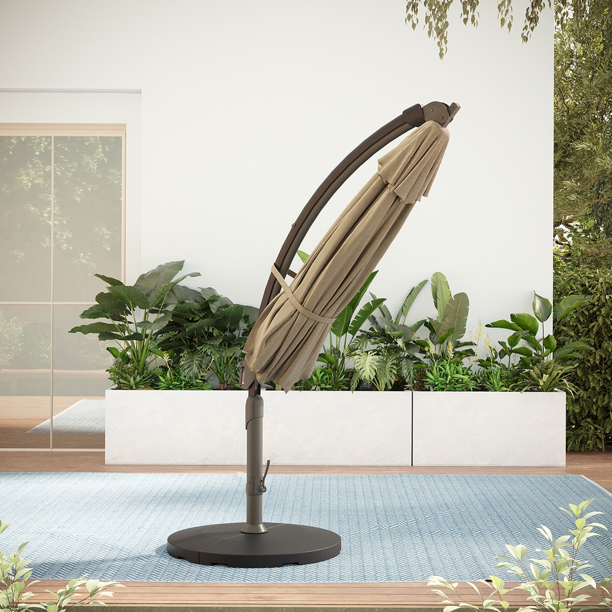 앳레저 캔틸레버 라운드 우산, 지름 3.5m