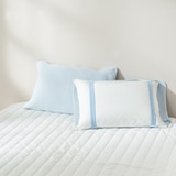 루마인 홈 모달 밴드 베개 커버 2P - 블루