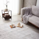 바오밥 페트라 워셔블 카페트 150x200cm - 그레이