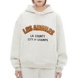 LAP 여성 기모 부클 레터링 후디 LAP 여성 기모 부클 레터링 후디