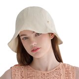 안드레아바나 여성 코튼 햇 - 베이지