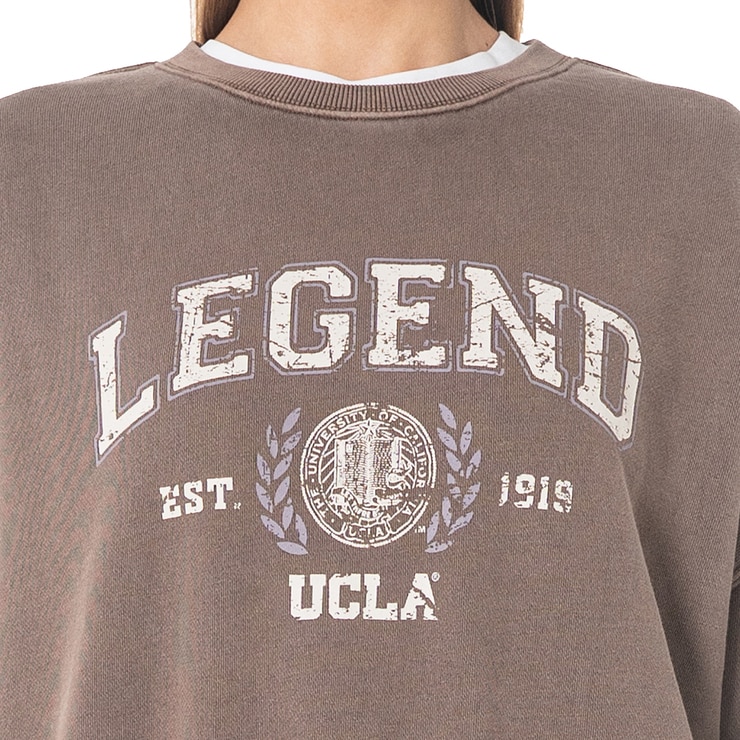 UCLA 여성 오버핏 스웨트셔츠