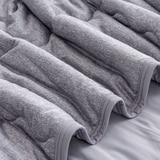 Berkshire 양면 쿨링 담요 152x178cm - 멜란지그레이