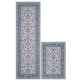 Wyatt&Ash 워셔블 러그 & 러너 세트 - 블루 Wyatt&Ash 워셔블 러그 & 러너 세트 - 블루