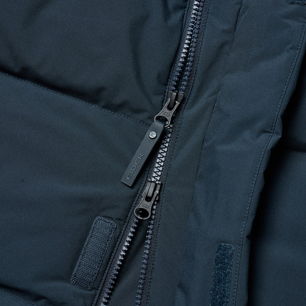 아이더 남성 벤치 롱 다운 자켓 - 네이비