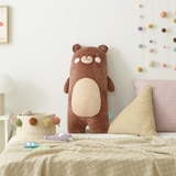 알러텍트 극세사 동물 바디 쿠션 - 곰