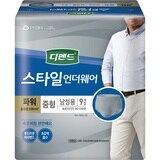 디펜드 스타일 언더웨어 파워 중형(여성/남성) 9개 x 4팩 - 남성용