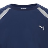 푸마 남성 긴소매 액티브 우븐 크루 - 블루