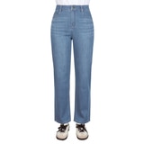 케네스콜 여성 저온스 루즈 스트레이트핏 청바지