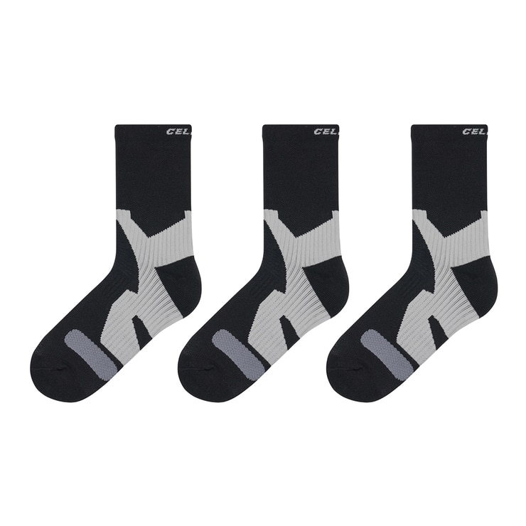 셀버린 테이핑 스포츠 양말 3족