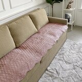 플로티나 피오니 면 소파 러그 70x240cm - 핑크B