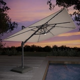 앳레저 LED 캔틸레버 우산 지름 3.0m,페블