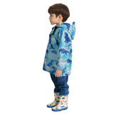 HAS Kids' Rain Jacket - Blue (Flat Dino)