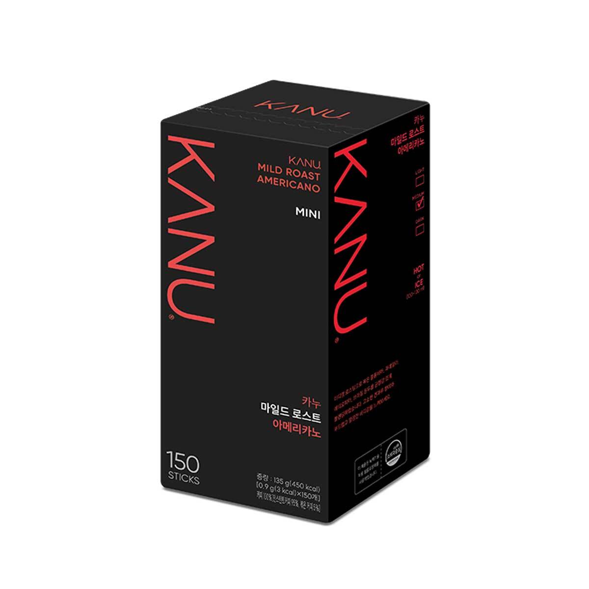 카누 미니 마일드 로스트 커피 0.9g x 150스틱