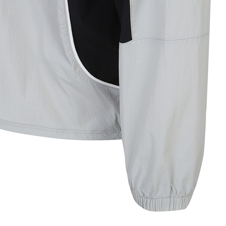 푸마 남성 긴소매 액티브 우븐 크루 - 그레이, M