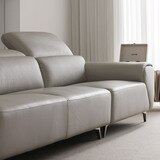 사트바 이태리 마스뜨로또 4인 소파 - 다크그레이