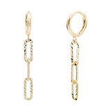 클라베드제이골드귀걸이 헤이즐 14k