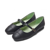 엘리자베스스튜어트 메리제인 플랫 - 블랙, 230mm