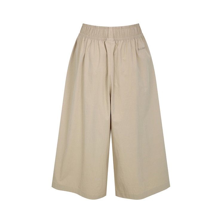 컬럼비아 여성 크롭 와이드 팬츠 - 베이지