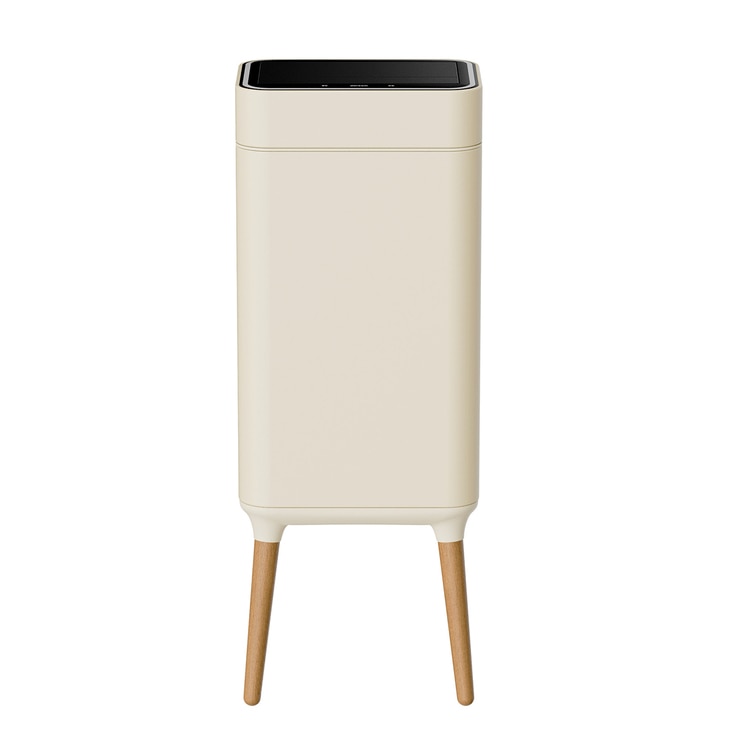 다룸 전동 센서 쓰레기통 슬릿형 26L - 아이보리 다룸 전동 센서 쓰레기통 슬릿형 26L - 아이보리