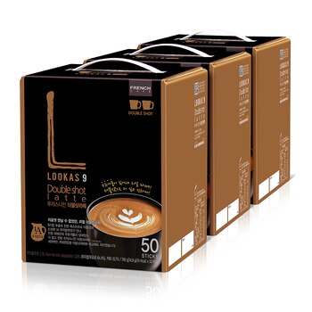 루카스나인 더블샷 라떼 14.9g x 50스틱 x 3박스 루카스나인 더블샷 라떼 14.9g x 50스틱 x 3박스