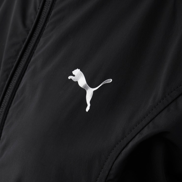 푸마 키즈 바람막이 자켓 - 블랙, 130