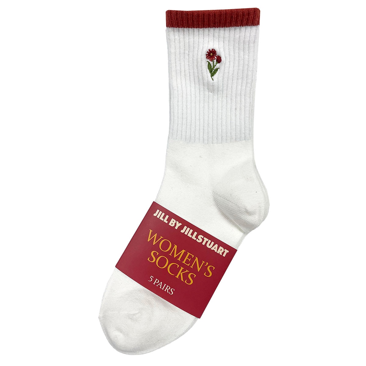 질바이질스튜어트 여성 양말 5족 - A2 플라워 질바이질스튜어트 여성 양말 5족 - A2 플라워