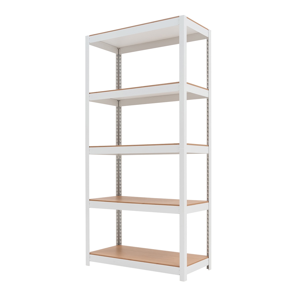 스피드랙 다용도 5단 철제 선반 80 x 40 x 180cm - 화이트 스피드랙 다용도 5단 철제 선반 80 x 40 x 180cm - 화이트