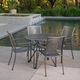 선빌라 철제 라운드 테이블