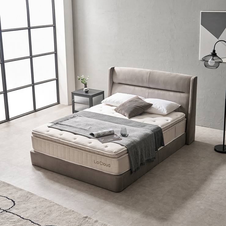 라클라우드 기능성패브릭 밀라노 침대프레임-슈퍼싱글