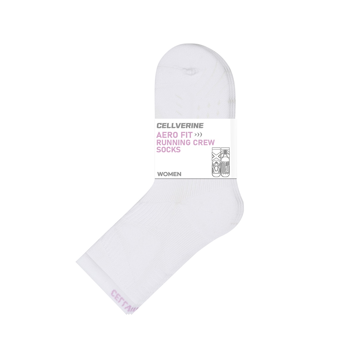 셀버린 러닝양말 3족 - 화이트, M 셀버린 러닝양말 3족 - 화이트, M